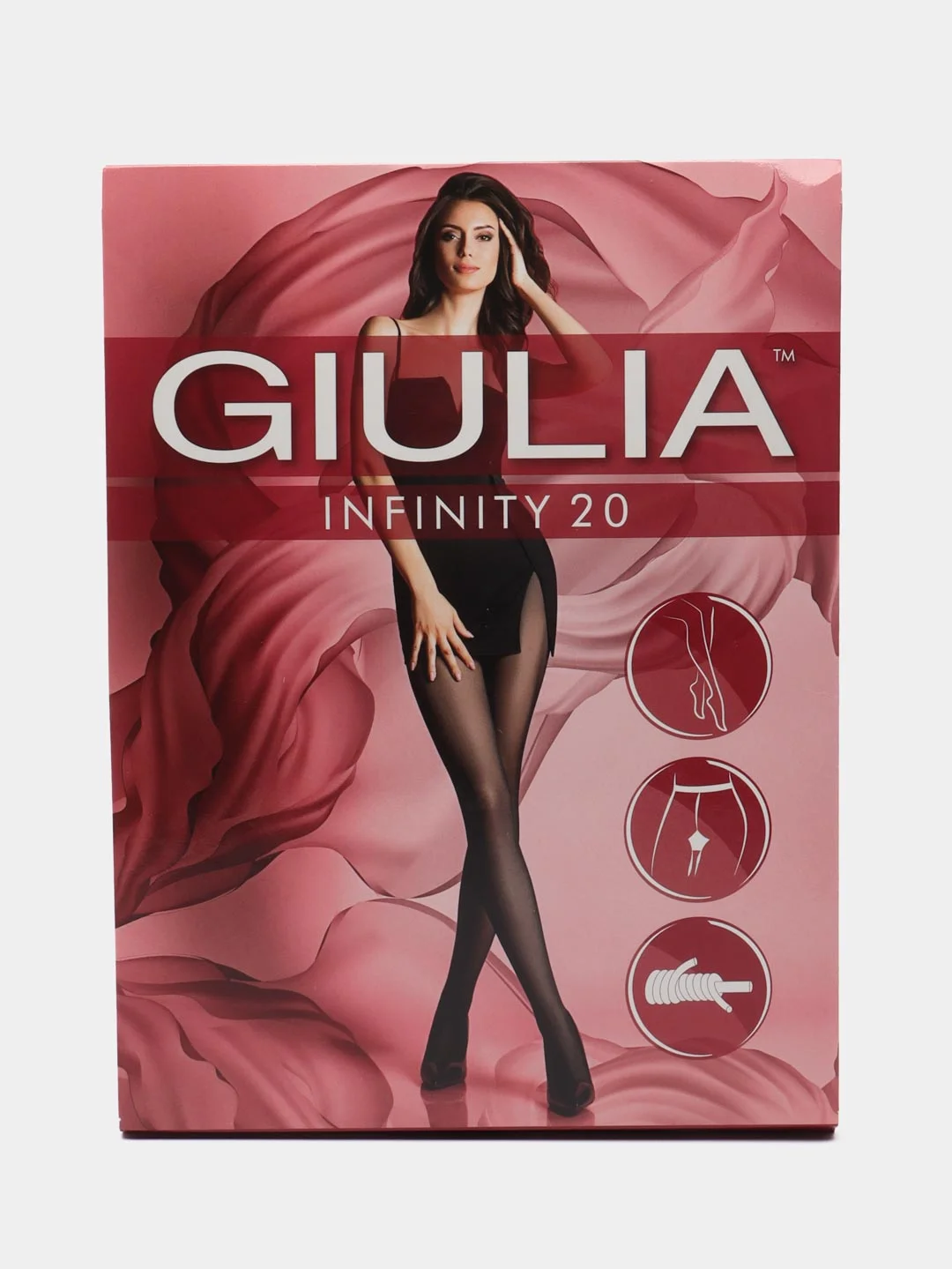Карамельный колготки женские Giulia INFINITY 20 Comfort