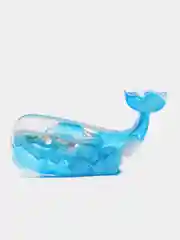 Голубой брошь "Кит", брошка, украшение