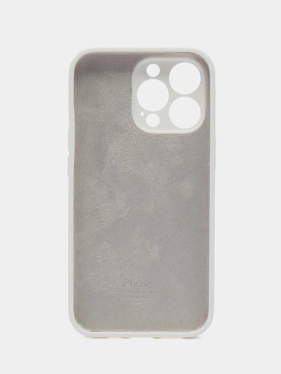 Ледяной чехол силиконовый Silicone Case для iPhone 13 Pro