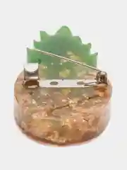 Желтый брошь ананас, брошка, подарок, украшение