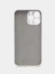 Молочный чехол силиконовый Silicone Case для iPhone 13 Pro Max