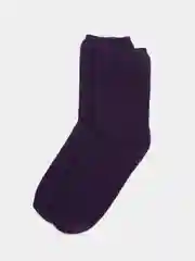Фиолетовый медицинские носки, теплые, с начёсом