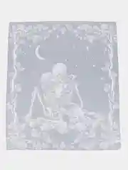 Черный гобелен настенный, готический, 130 х 150 см