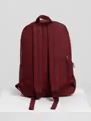 Багровый рюкзак школьный, унисекс