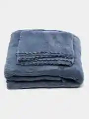 Лазурный набор полотенец подарочный, 70*140 см, 35*75 см, микрофибра