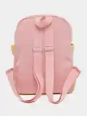 Розовый рюкзак детский, портфель с игрушкой