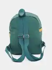 Желтый рюкзак детский, портфель с игрушкой