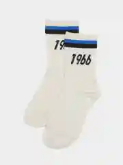 Носки с принтом "1996"