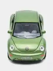 Зеленый машинка металлическая инерционная 1:32 Volkswagen Beetle (Фольксваген Жук) KT5028D/Kinsmart