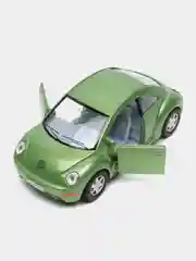 Зеленый машинка металлическая инерционная 1:32 Volkswagen Beetle (Фольксваген Жук) KT5028D/Kinsmart