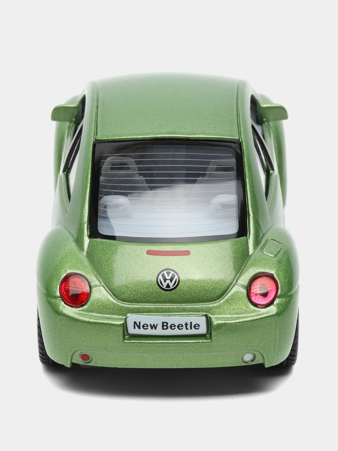 Зеленый машинка металлическая инерционная 1:32 Volkswagen Beetle (Фольксваген Жук) KT5028D/Kinsmart