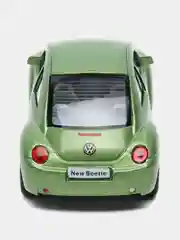 Зеленый машинка металлическая инерционная 1:32 Volkswagen Beetle (Фольксваген Жук) KT5028D/Kinsmart