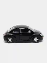 Черный машинка металлическая инерционная 1:32 Volkswagen Beetle (Фольксваген Жук) KT5028D/Kinsmart
