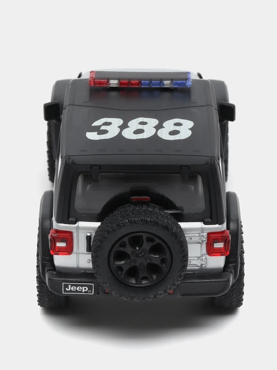Белый машинка металлическая инерционная/22018 Jeep Wrangler (Hard Top) KT5412DB 1:34 /Kinsmart/