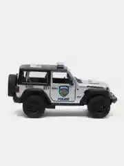 Белый машинка металлическая инерционная/22018 Jeep Wrangler (Hard Top) KT5412DB 1:34 /Kinsmart/