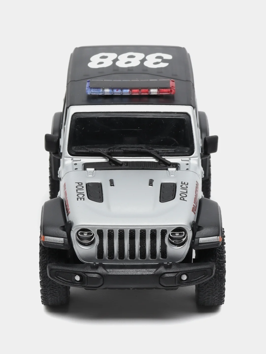 Белый машинка металлическая инерционная/22018 Jeep Wrangler (Hard Top) KT5412DB 1:34 /Kinsmart/