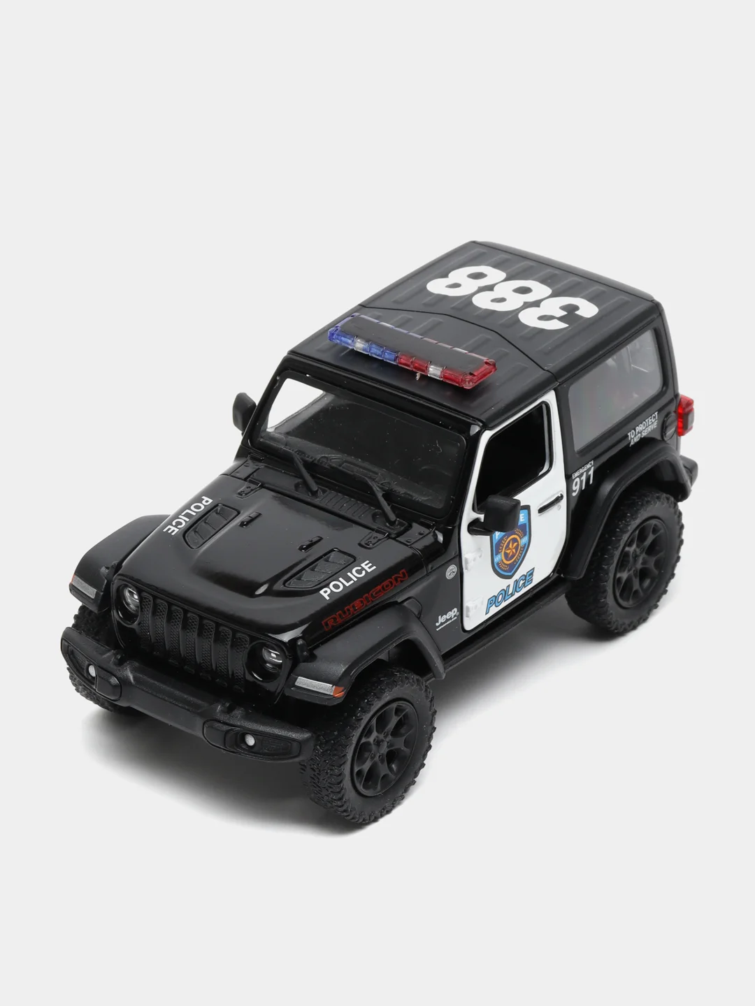 Синий машинка металлическая инерционная/22018 Jeep Wrangler (Hard Top) KT5412DB 1:34 /Kinsmart/