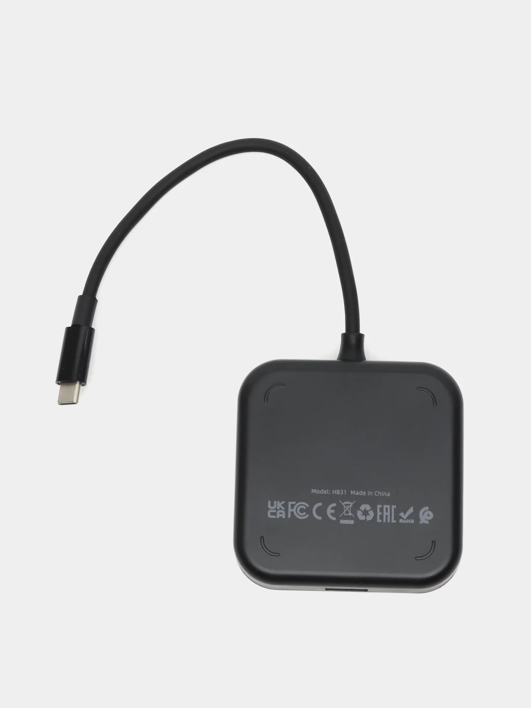Переходник 4 в 1 Type-C 0,2m на 4 порта USB 2.0, Хаб Hoco HB31, HAB ШИРОКАЯ СОВМЕСТИМОСТЬ