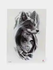 Лавандовый временная переводная татуировка, 21 х 15 см