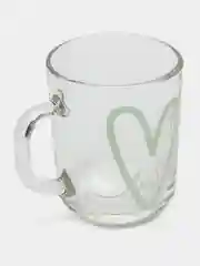 Бирюзовый кружка Gren tea "Люблю"