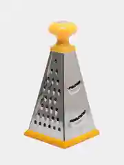 Желтый терка кухонная для овощей из нержавеющей стали