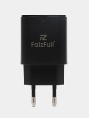 Зарядное устройство USB to Type-C, адаптер, блок питания, 20W, быстрая, iPhone, Android