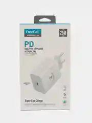Зарядное устройство адаптер Type-C 25W, блок питания, быстрая зарядка для IPhone, Android