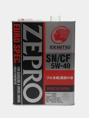 Моторное масло Zepro 5W-40, 4 л