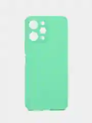 Салатовый чехол для Xiaomi Redmi 12 (Сяоми Редми 12), силиконовый, цветной, матовый