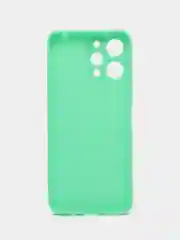 Салатовый чехол для Xiaomi Redmi 12 (Сяоми Редми 12), силиконовый, цветной, матовый