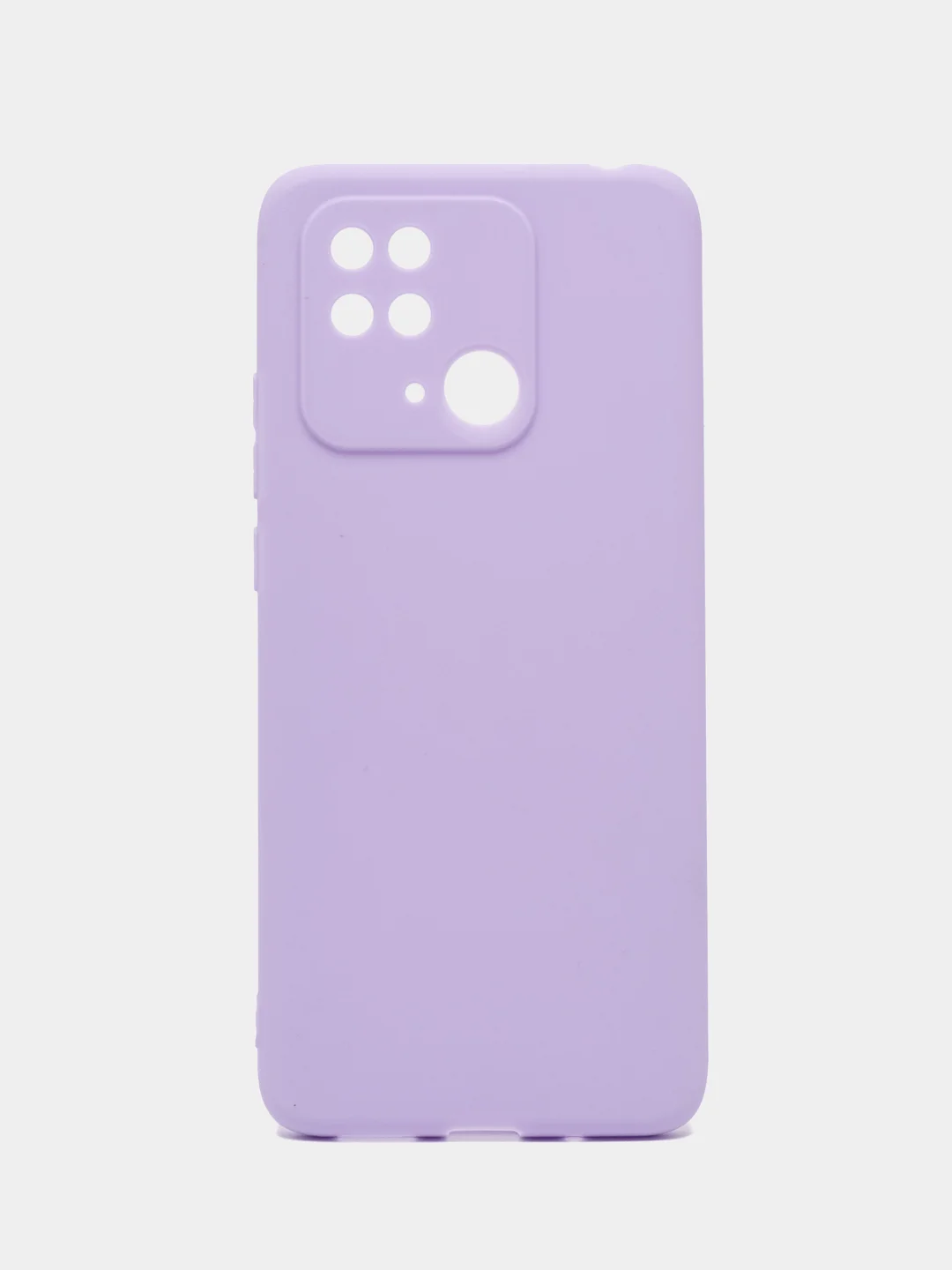 Лавандовый чехол Xiaomi Redmi 10C 4G / Сяоми Редми 10С 4Г силиконовый, цветной, матовый