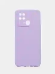 Лавандовый чехол Xiaomi Redmi 10C 4G / Сяоми Редми 10С 4Г силиконовый, цветной, матовый