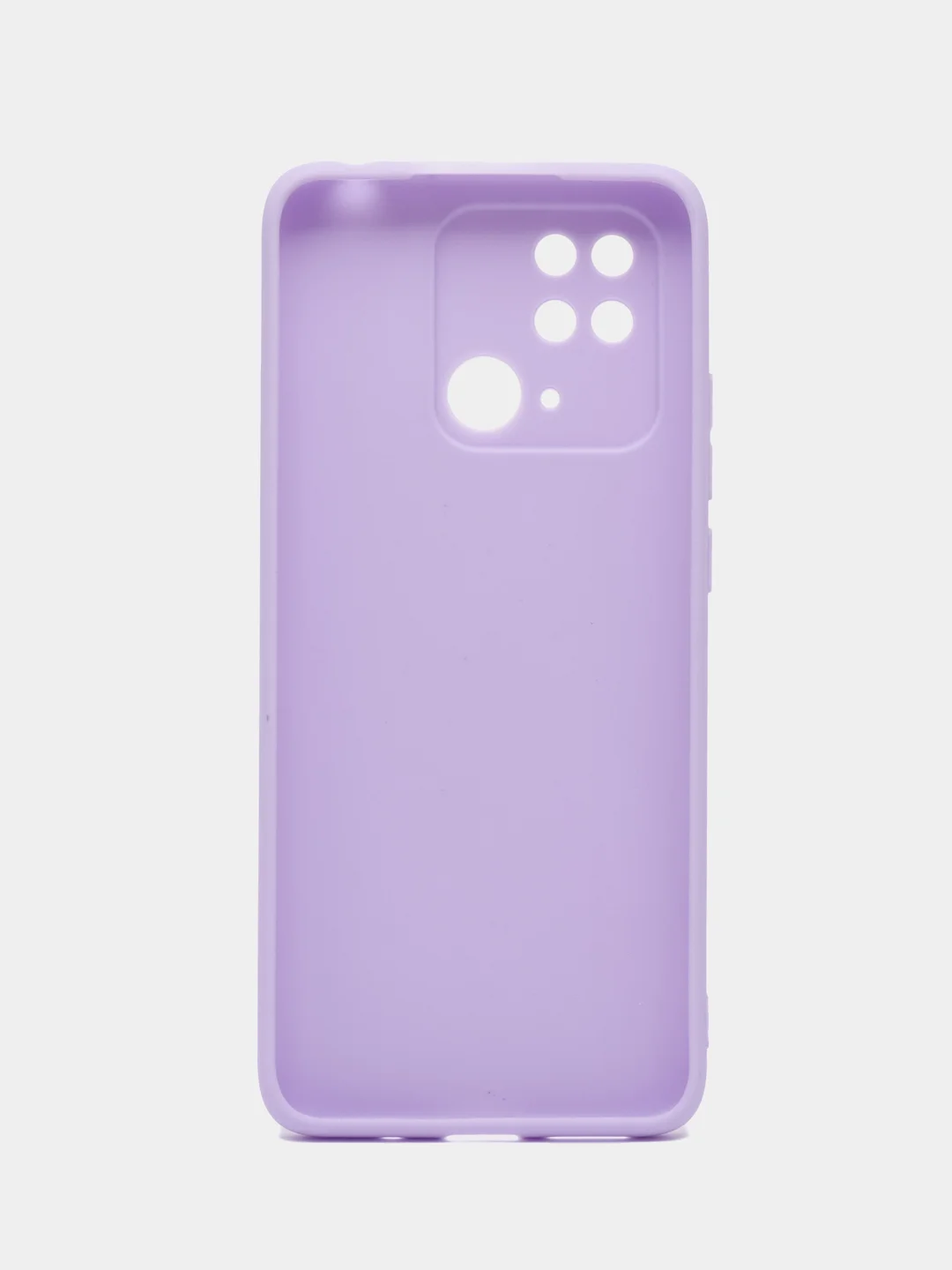 Лавандовый чехол Xiaomi Redmi 10C 4G / Сяоми Редми 10С 4Г силиконовый, цветной, матовый