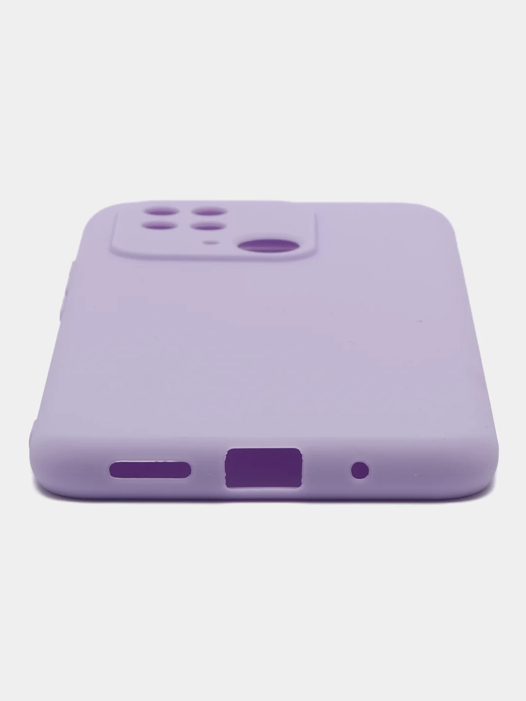 Лавандовый чехол Xiaomi Redmi 10C 4G / Сяоми Редми 10С 4Г силиконовый, цветной, матовый