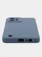 Красный чехол для Realme C31 (Реалми С31), силиконовый, цветной, с мягким подкладом