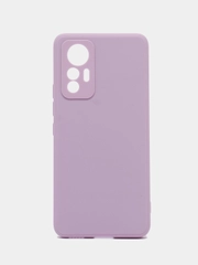Чехол для Xiaomi 12 Lite (Сяоми 12 Лайт), силиконовый, цветной, с мягким подкладом