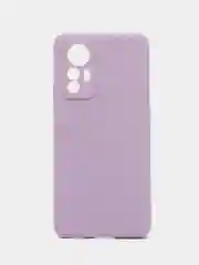 Сиреневый чехол для Xiaomi 12 Lite (Сяоми 12 Лайт), силиконовый, цветной, с мягким подкладом