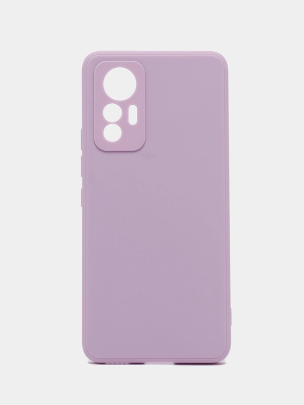 Чехол для Xiaomi 12 Lite (Сяоми 12 Лайт), силиконовый, цветной, с мягким подкладом