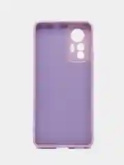 Сиреневый чехол для Xiaomi 12 Lite (Сяоми 12 Лайт), силиконовый, цветной, с мягким подкладом
