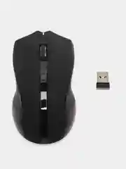 Черный мышь компьютерная Oklick 615MW, беспроводная, USB