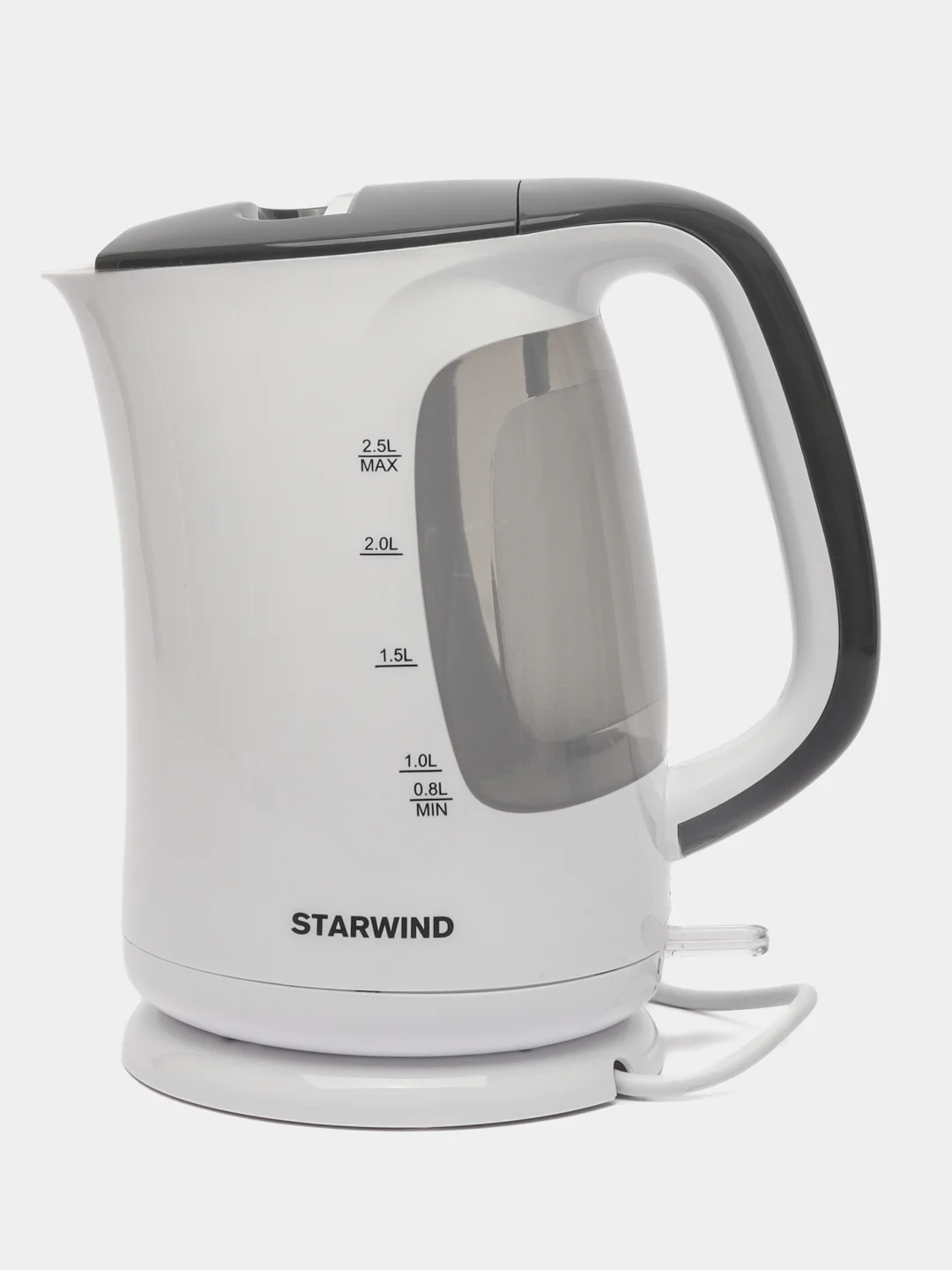 Серый чайник электрический Starwind SKG3025