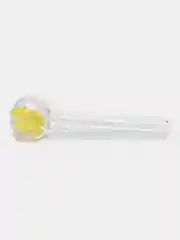 Желтый трубка для курения Happy Valentine Glass Rose, стеклянная