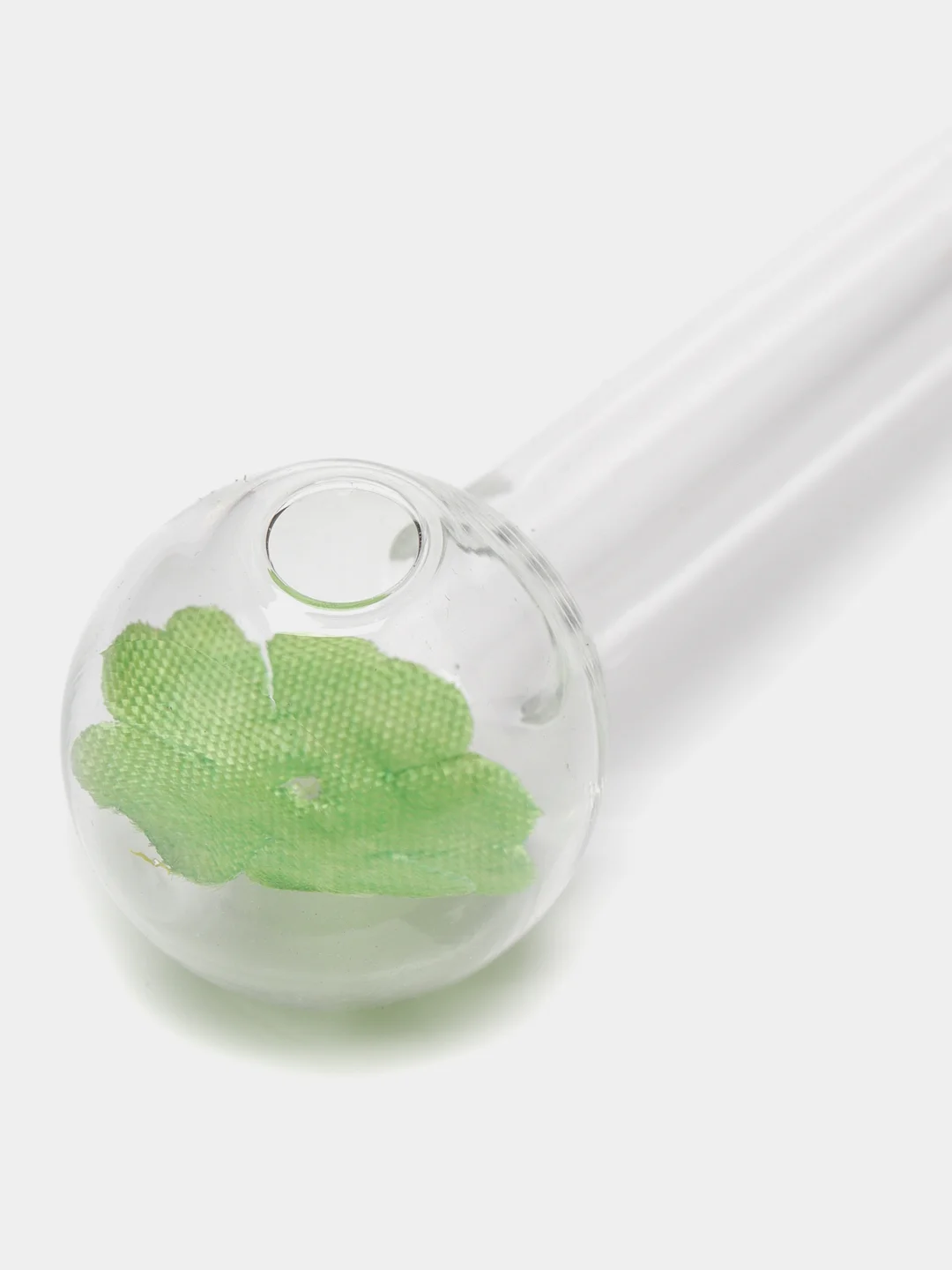 Зеленый трубка для курения Happy Valentine Glass Rose, стеклянная