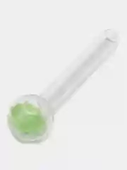 Зеленый трубка для курения Happy Valentine Glass Rose, стеклянная