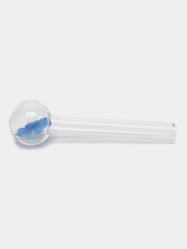 Трубка для курения Happy Valentine Glass Rose, стеклянная