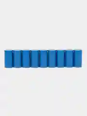 Аккумуляторная батарея (аккумулятор) Li-ion 16340/CR123A, 3,7V, 700 mAh, плоский плюс