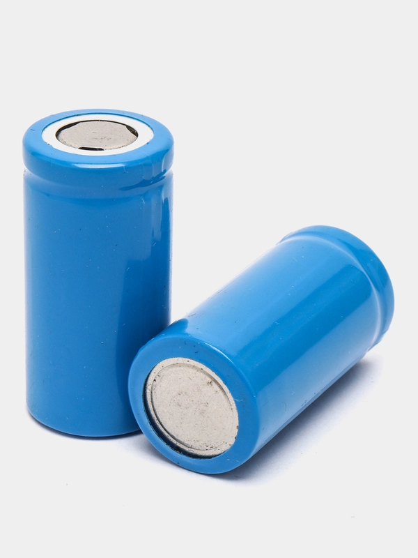 Аккумуляторная батарея (аккумулятор) Li-ion 16340/CR123A, 3,7V, 700 mAh, плоский плюс