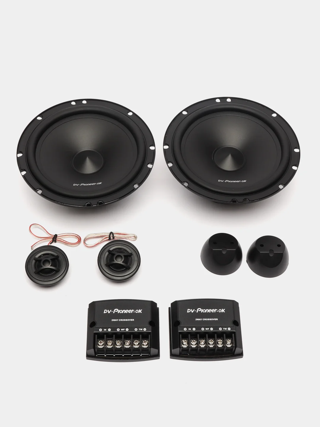 Автомобильные колонки, 2-х полосная компонентная акустика, 180 w, 16,5 см