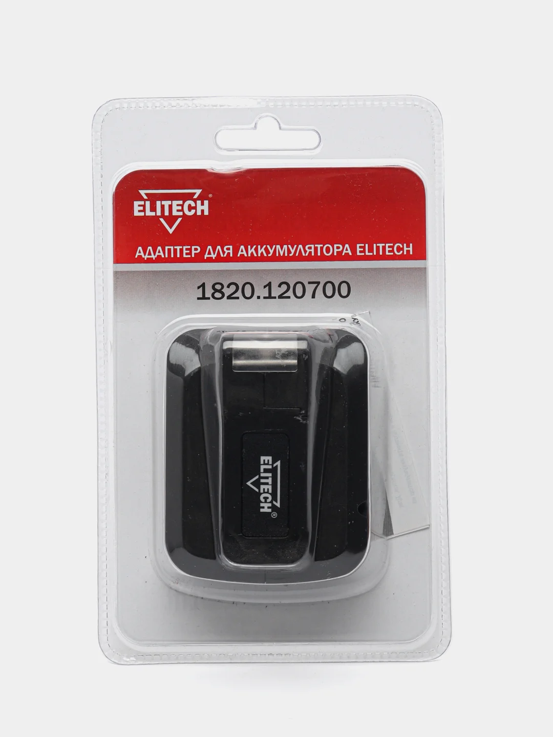 Адаптер-фонарь для аккумулятора Elitech, 18В, Li-Ion, 2 х USB