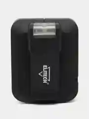 Адаптер-фонарь для аккумулятора Elitech, 18В, Li-Ion, 2 х USB